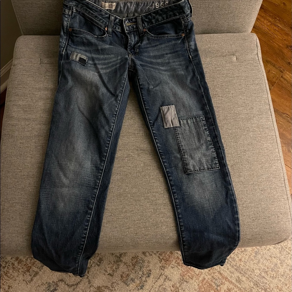 Gap Always Skinny Patchwork Jeans